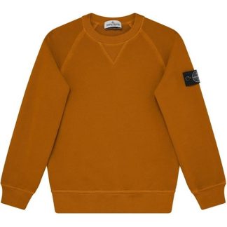 STONE ISLAND Junior Washed Crewneck Kids Crew Sweaters Trra Sna V0173 for sale