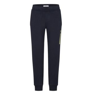 STONE ISLAND Juniors Micro Graphic Joggers Kids Closed Hem Fleece Jogging Bottoms Navy V0020 for sale