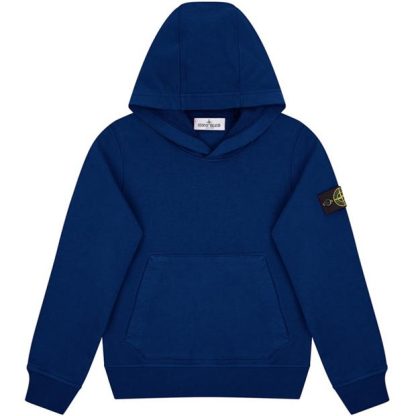 STONE ISLAND Lightweight Hoodie Junior Kids OTH Hoodies Bluette V0022 for sale