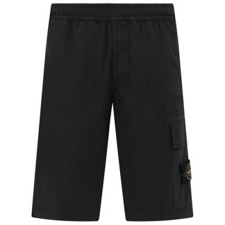 STONE ISLAND Lightweight Tela Shorts Men Cargo Shorts Antracite V0065 for sale