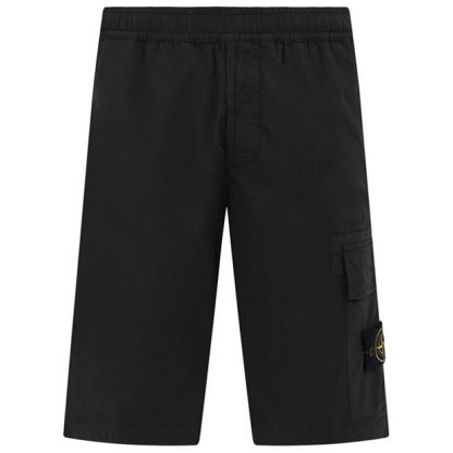 STONE ISLAND Lightweight Tela Shorts Men Cargo Shorts Antracite V0065 for sale