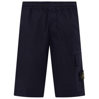 STONE ISLAND Lightweight Tela Shorts Men Cargo Shorts Blue V0020 for sale