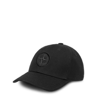 STONE ISLAND Logo Badge Cap Junior Kids Baseball Caps Black V0029 for sale