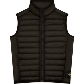 STONE ISLAND Loom Gilet Junior Boys Kids Gilets - Lightweight Black V0029 for sale