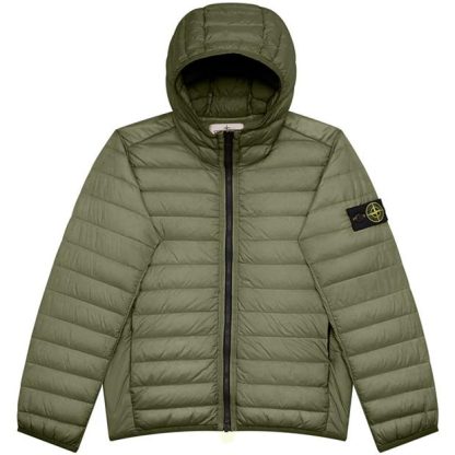 STONE ISLAND Loom Jacket Kids Puffer Jackets - Lightweight Salvia V0055 for sale