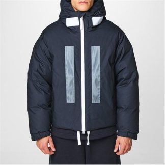 STONE ISLAND MARINA Hooded Down Jacket Men Puffer Jackets - Lightweight Blue V0020 for sale