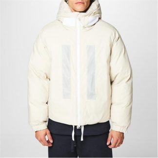 STONE ISLAND MARINA Hooded Down Jacket Men Puffer Jackets - Lightweight Stucco V0097 for sale