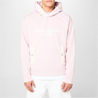 STONE ISLAND MARINA Hooded Sweatshirt Men OTH Hoodies Pink V0180 for sale