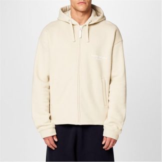 STONE ISLAND MARINA Hooded Sweatshirt Men Zip Hoodies Stucco V0097 for sale