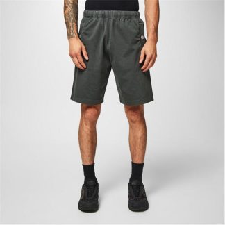 STONE ISLAND MARINA Marina Old Effect Shorts Men Fleece Shorts Antracite V0165 for sale