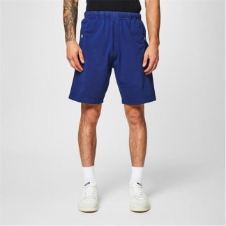 STONE ISLAND MARINA Marina Old Effect Shorts Men Fleece Shorts Royal V0127 for sale