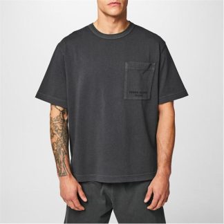 STONE ISLAND MARINA Marina Tshirt Men Regular Fit T-Shirts Antracite V0165 for sale