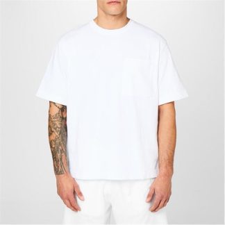 STONE ISLAND MARINA Marina Tshirt Men Regular Fit T-Shirts Bianco V0001 for sale