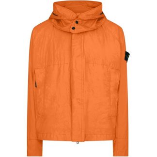 STONE ISLAND Membrana Hooded Blouson Men Rain Jackets Terra Di V0073 for sale