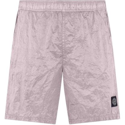 STONE ISLAND Nylon Met Swim Shorts Men Swim Shorts Rosa V0080 for sale