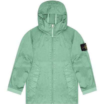 STONE ISLAND Nylon Metal Jacket Boys Kids Acqua V0044  for sale