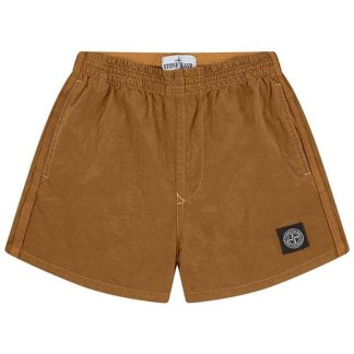 STONE ISLAND Nylon Metal Swimshorts Kids Swim Shorts Aranco V0032 for sale