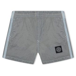 STONE ISLAND Nylon Metal Swimshorts Kids Swim Shorts Grig Prla V0061 for sale