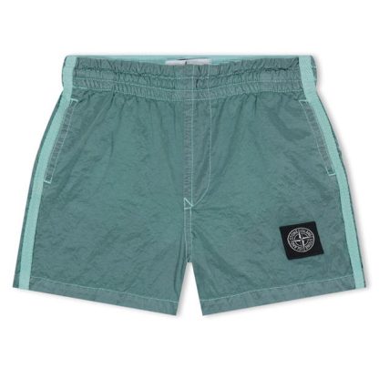 STONE ISLAND Nylon Metal Swimshorts Kids Swim Shorts Vd Chro V0052 for sale