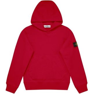 STONE ISLAND Over The Head Sweatshirt Kids OTH Hoodies Rosso V0010 for sale