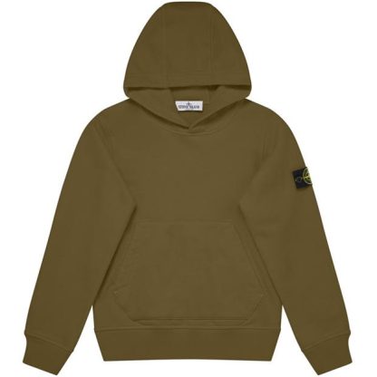 STONE ISLAND Over The Head Sweatshirt Kids OTH Hoodies Vrd Mltre V0054 for sale