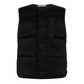 STONE ISLAND Quilted Compass Gilet Men Black V0029  for sale