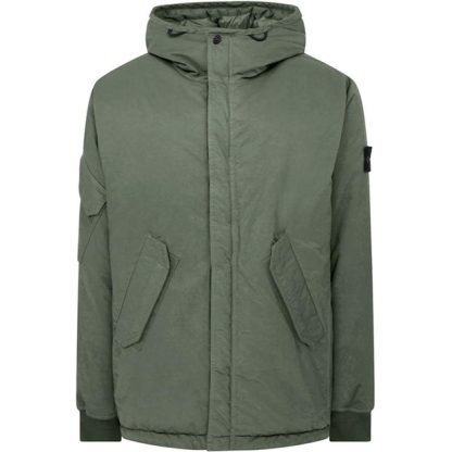 STONE ISLAND Real Down Jacket Men Down Jackets Sage V0055 for sale