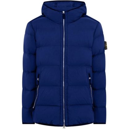 STONE ISLAND Seamless Tunnel Down Jacket Men Puffer Jackets - Heavyweight Bluette V0022 for sale