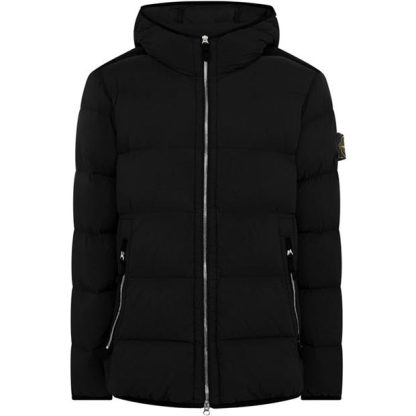 STONE ISLAND Seamless Tunnel Down Jacket Men Puffer Jackets - Heavyweight Nero V0029 for sale