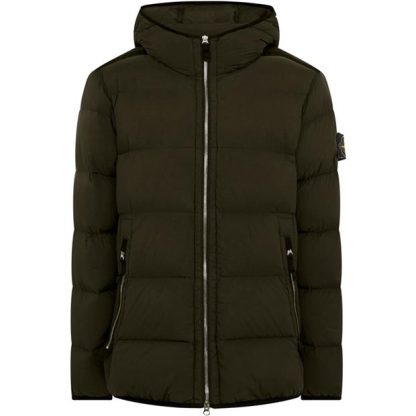 STONE ISLAND Seamless Tunnel Down Jacket Men Puffer Jackets - Heavyweight Vrd Oliva V0058 for sale