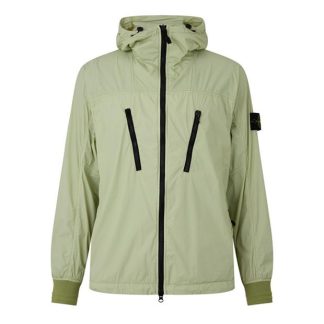 STONE ISLAND Skin Touch Nylon-Tc Packable Jacket Men Rain Jackets Pistachio V0051 for sale