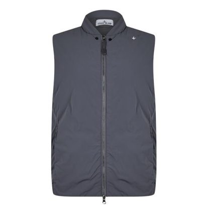 STONE ISLAND Skin Touch Stellina Gilet Men Gilets - Lightweight Grey V0062 for sale