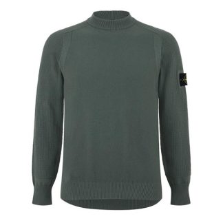 STONE ISLAND Soft Organic Cotton Knitwear Men Muschio V0059  for sale