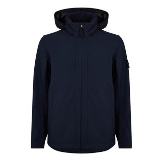 STONE ISLAND Soft Shell Jacket Men Softshell Jackets Navy V0020 for sale