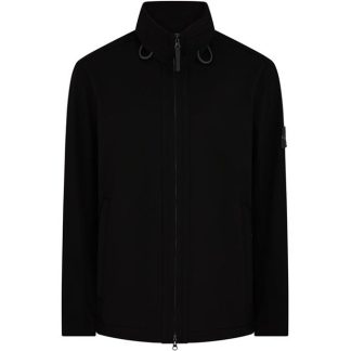 STONE ISLAND Soft Shell Jacket Men Softshell Jackets Nero V0029 for sale