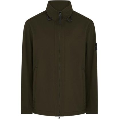 STONE ISLAND Soft Shell Jacket Men Softshell Jackets Vrd Oliva V0058 for sale