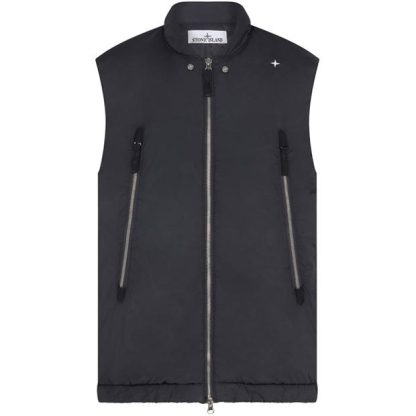 STONE ISLAND Stel Skn Gilet Men Nero V0029  for sale