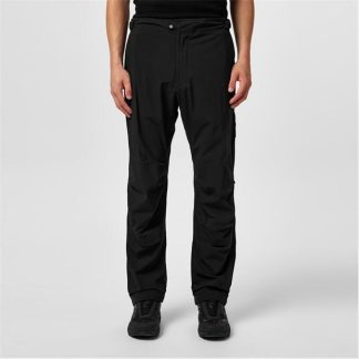 STONE ISLAND Stellina Bi-Stretch Nylon Tela Men Cargo Trousers Nero V0029 for sale