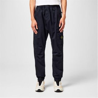 STONE ISLAND Stone Badge Cargos Sn34 Men Cargo Trousers Navy A0020 for sale