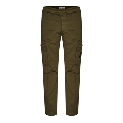 STONE ISLAND Stone Badge Cargos Sn34 Men Cargo Trousers Olive V0058 for sale