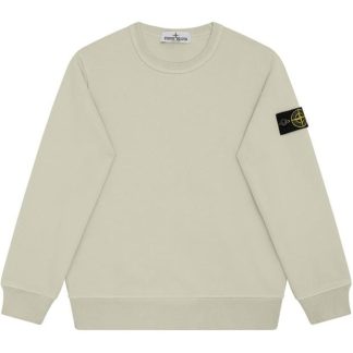 STONE ISLAND Stone Badge Crew Hw Jn44 Kids Crew Sweaters Stucco V0097 for sale