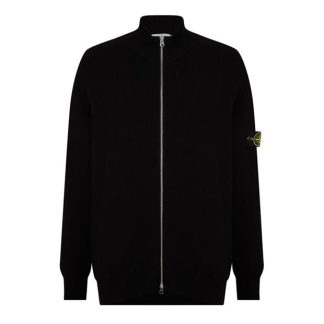 STONE ISLAND Stone Badge Knit Sn42 Men Black V0029  for sale