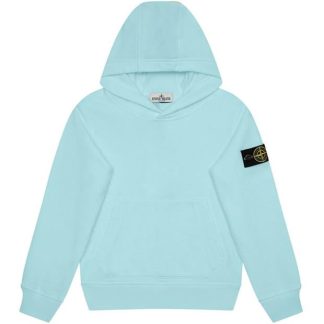 STONE ISLAND Stone Badge OTH HW Jn44 Kids OTH Hoodies Acqua V0044 for sale