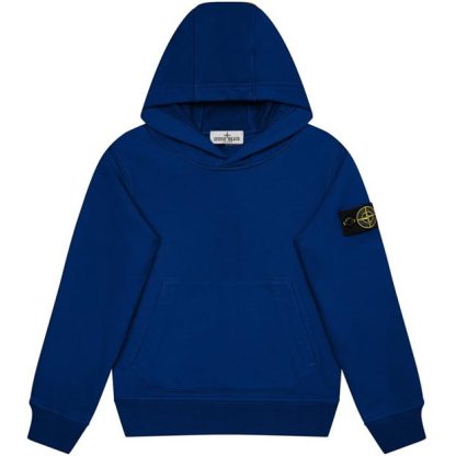 STONE ISLAND Stone Badge OTH HW Jn44 Kids OTH Hoodies Bluette V0022 for sale