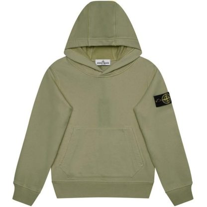 STONE ISLAND Stone Badge OTH HW Jn44 Kids OTH Hoodies Salvia V0055 for sale