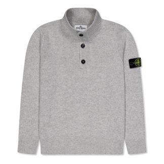 STONE ISLAND Stone Butt Knit Crew Jn44 Kids Knitted Tops Polvere V0M64 for sale