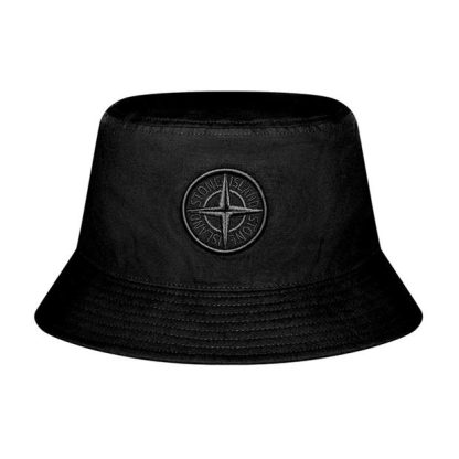 STONE ISLAND Stone Cnvas Bkt Hat  Sn44 Men Nero V0029  for sale