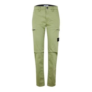 STONE ISLAND Stone Cnvs Cargo Jn44 Kids Cargo Trousers Salvia V0055 for sale