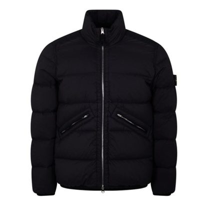 STONE ISLAND Stone Down Jkt Sn44 Men Down Jackets Black V0029 for sale