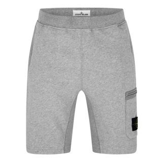 STONE ISLAND Stone HW Flce Short Sn44 Men Fleece Shorts Polv Mel V0M64 for sale